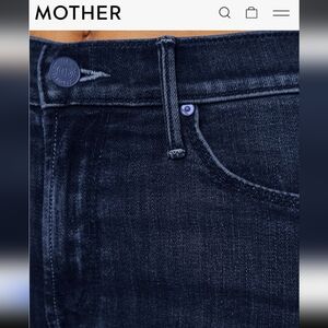 NWT - MOTHER The Mid Rise Dazzler Ankle